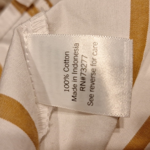 C womens Lauren Conrad casual button down ruffle sleeve shirt XL - Picture 4 of 4